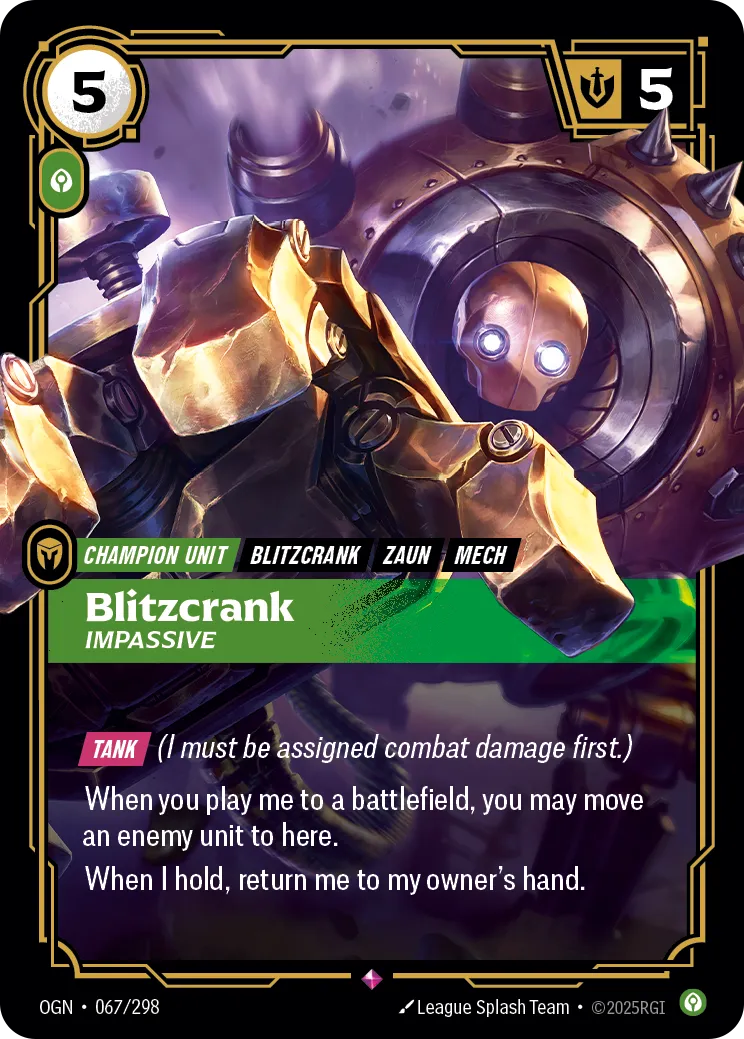Blitzcrank - Impassive