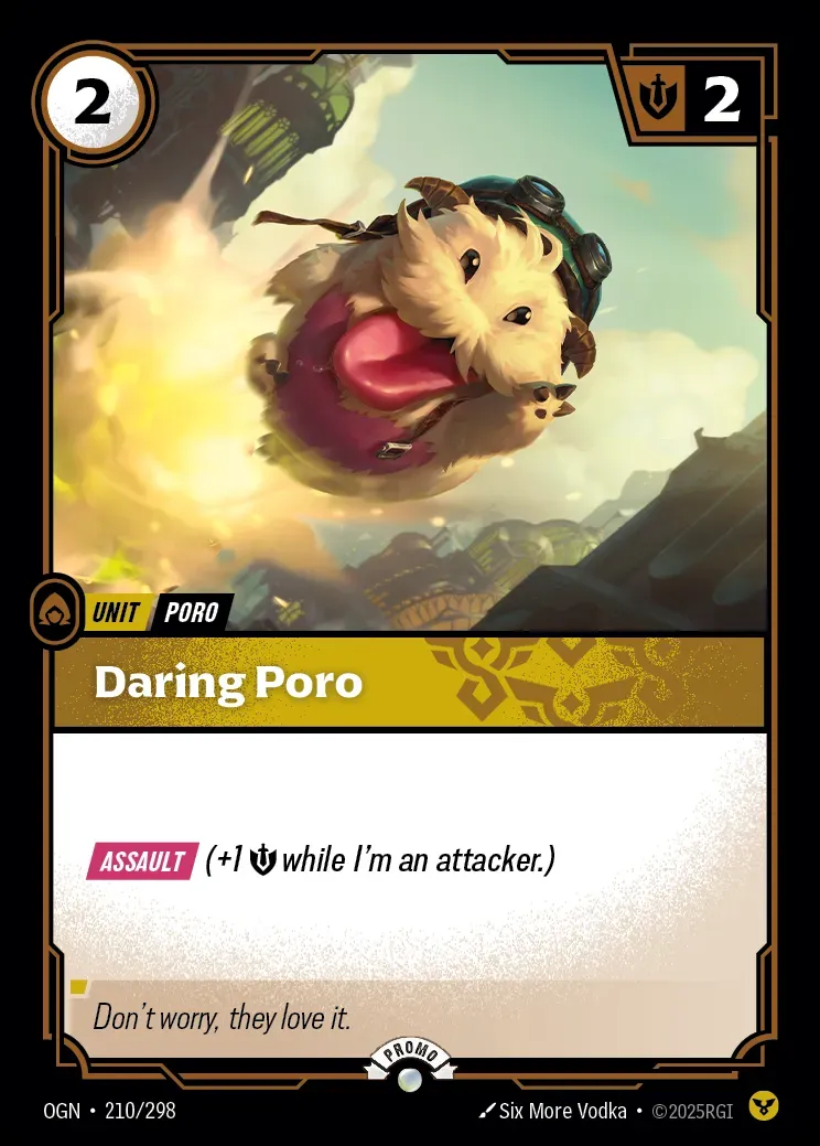 Daring Poro (Origins Nexus Night Promo)