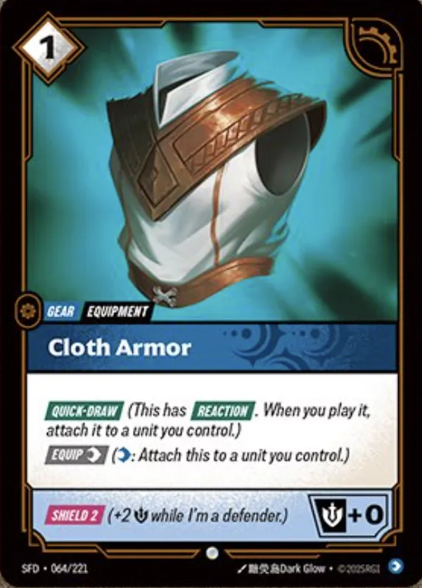 Cloth Armor (Spiritforged Nexus Night Promo)