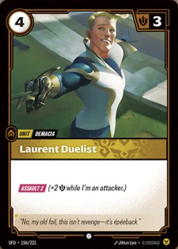 Laurent Duelist (Spiritforged Nexus Night Promo)