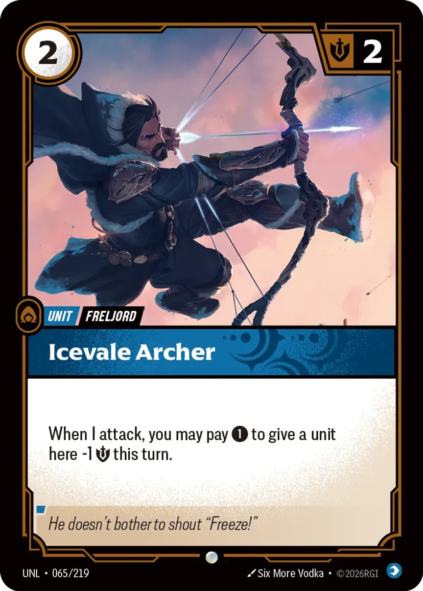 Icevale Archer (Unleashed Nexus Night Promo)