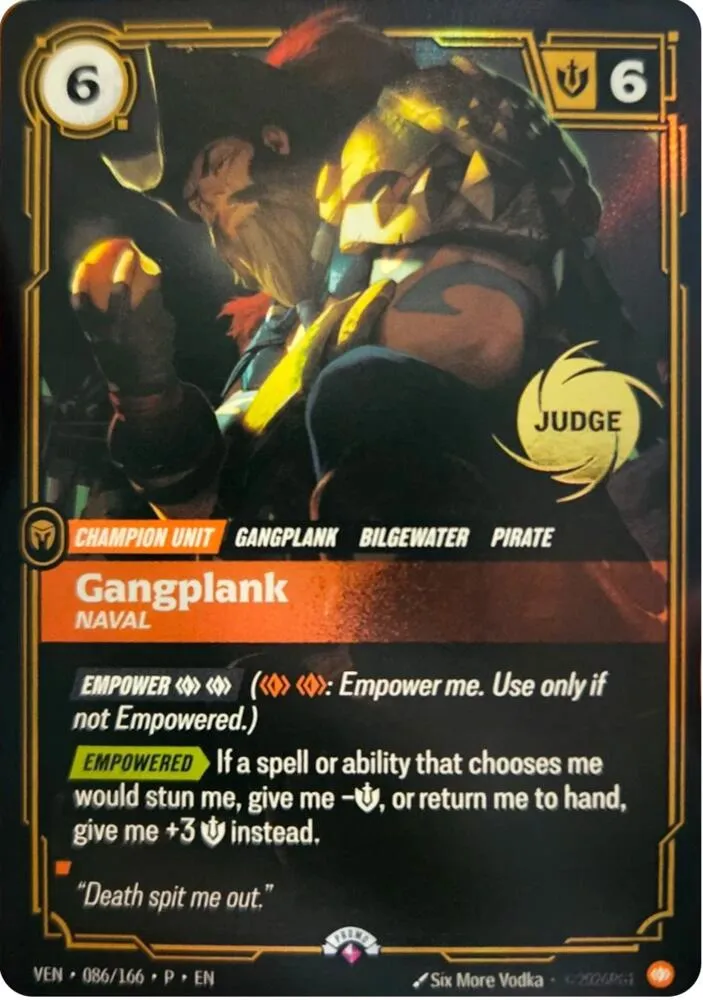 Gangplank - Naval (Judge Promo)